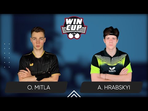 00:45 Oleksii Mitla - Andrii Hrabskyi West 6 WIN CUP 05.04.2024 | TABLE TENNIS WINCUP