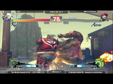 The Break #138 - AE 2012 W1 - KDZ VS Mike in Flames