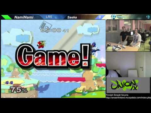 Union IX - NamiNami (Falco) Vs. Saska (Cpt. Falcon) - SSBM - Losers Round 5