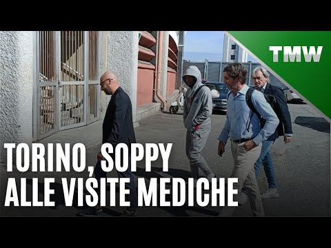 Torino, Soppy arriva alle visite mediche
