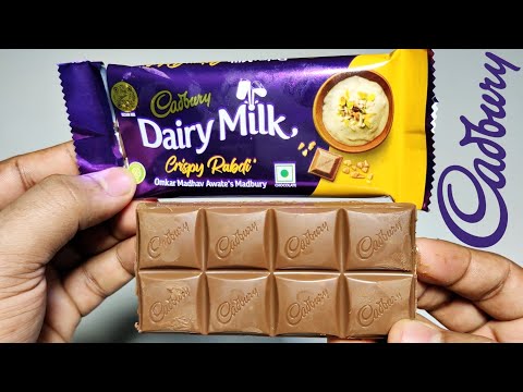 Cadbury Dairy Milk Crispy Rabdi Chocolate Bar | Ingredients/Recipe, Taste, Price | Madbury Chocolate