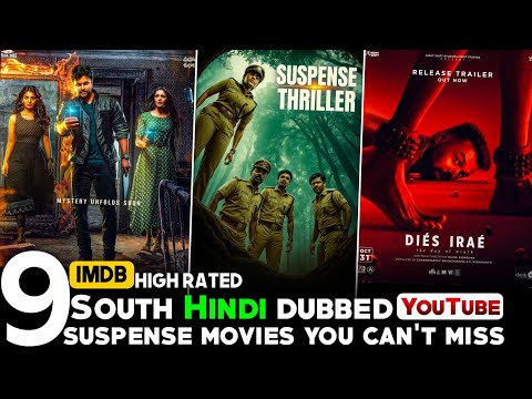Top 9 new south indian Suspense thriller movies in hindi 2025| 2025 south Indian movies in hindi