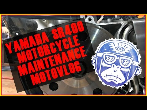 2015 Yamaha SR400 Valve Adjustment With Do It Yourself Tappet Tools Motorcycle Maintenance Motovlog