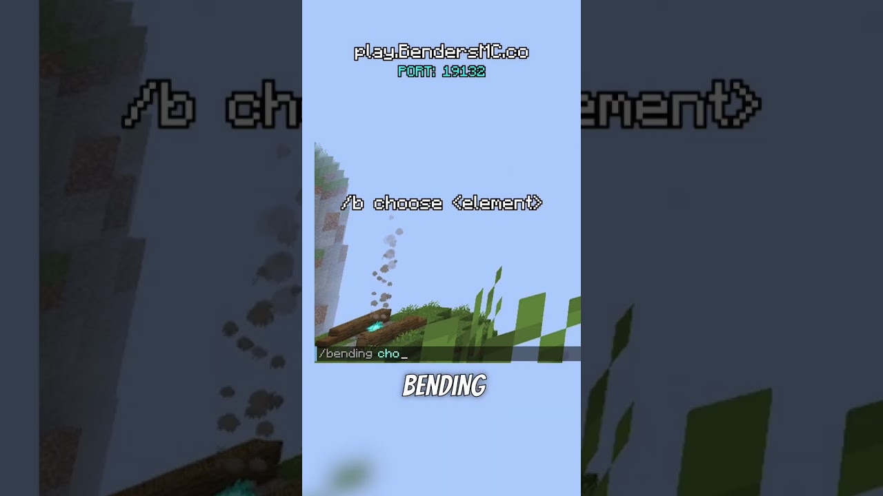 BendersMC - Learn Bending on the server! 📝 #minecraft