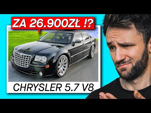 Chryslery 300C są tak tanie!? - Odgadywanie cen samochodów
