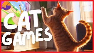 GAMES FOR CATS - Interactive Hunting Games for Bored Cats - HANDS FREE PLAYTIME 🐱