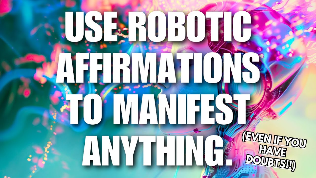 WHY ROBOTIC AFFIRMATIONS WORK SO WELL | FASTEST WAY TO MANIFEST? LAW OF ASSUMPTION | ATTRACTION