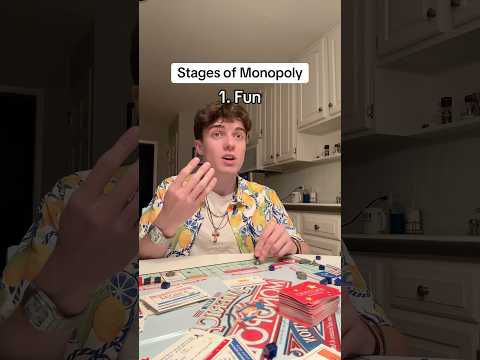 Stages of Monopoly 🎩