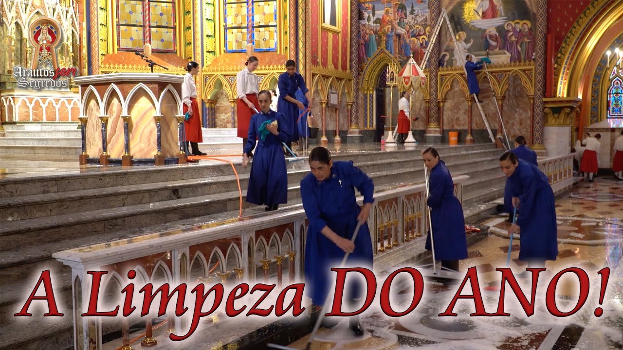 Como se limpa uma Basílica?