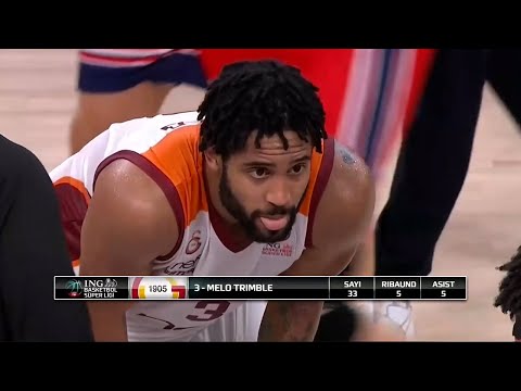 Melo Trimble 33 Pts Full Highlighst vs Bahçeşehir Koleji (16.10.21) 8 Triples! [1080P]