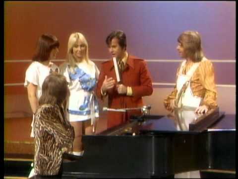Dick Clark Interviews  ABBA - American Bandstand 1975