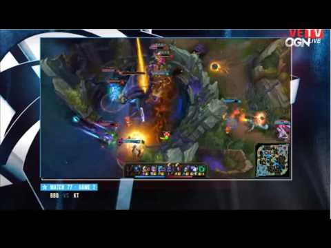 Highlight [LCK Hè 2017]   kt Rolster vs bbq OLIVERS game  2.