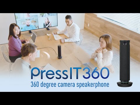 360 degree camera speakerphone "PressIT360"