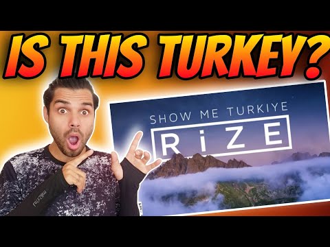 Show Me Turkiye - Rize | Cinematic Travel Video Series //Reaction