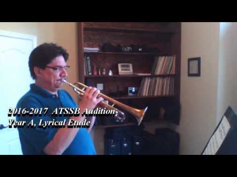 2016-2017 ATSSB Year A - Lyrical Trumpet Etude