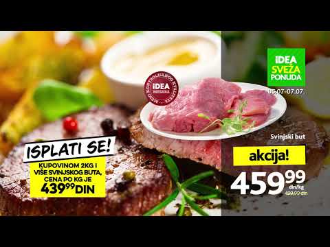 IDEA | Sveža ponuda 5.07 - 7.07.2019.