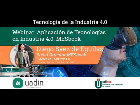 , title : 'Webinar: Aplicación de Tecnologías en Industria 4 0 - MESbook | UADIN Business School'