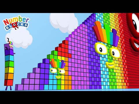 Numberblocks Step Squad 70 to 1770 - The Amazing Step Squad Numberblocks