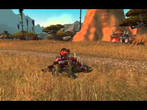 World of Warcraft WoD - Brawler's Burly Mushan Beast mount (WoW patch 6.0.2)