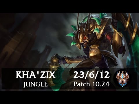 Kha'Zix Jungle vs Nunu | Pinoy Challenger Replay Preseason Patch 10.24