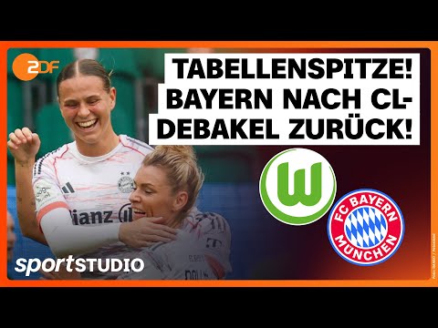 VfL Wolfsburg – FC Bayern München | Frauen-Bundesliga, 6. Spieltag 2025/26 | sportstudio
