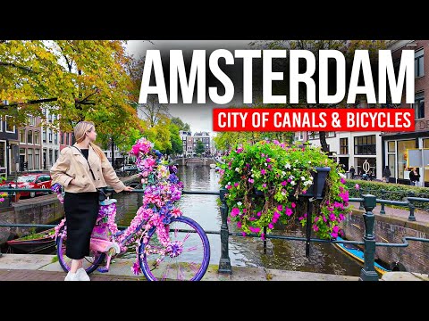 AMSTERDAM, Netherlands 🇳🇱 The Most Beautiful City in Europe? | 4K Walking Tour
