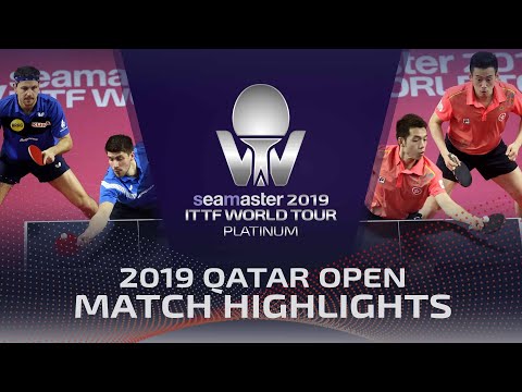 Timo Boll/Patrick Franziska vs Wong Chun Ting/Ho Kwan Kit | 2019 ITTF Qatar Open Highlights (Final)