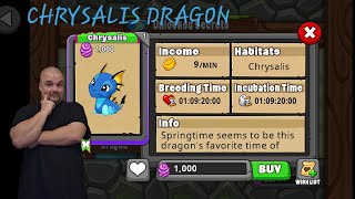 How to get the CHRYSALIS DRAGON #dragonvale #zdog0424 #deca #chrysalisdragon