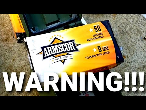 Armscor Ammo Issues *WARNING*