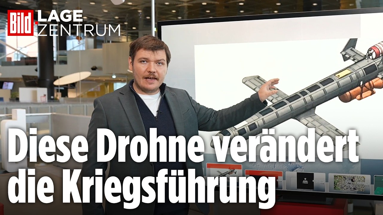 PUTINS HORROR-DROHNE: Warum Deutschland jetzt neue Waffen braucht! | BILD Lagezentrum