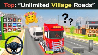 Real Truck Driving: Unlimited Village Roads Adventure