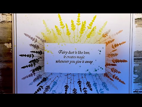 Framing A Verse Card Design by Jo Rice #laviniastamps #cardmaking #distressoxideinks