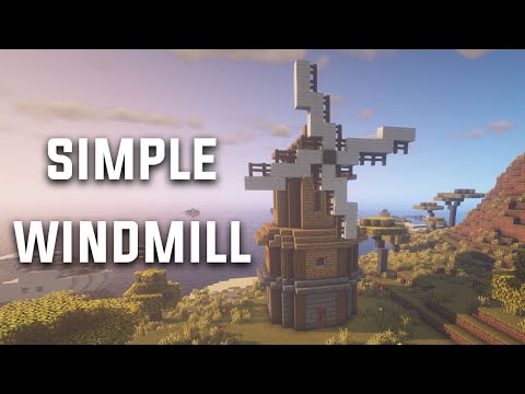How to build a Windmill in Minecraft