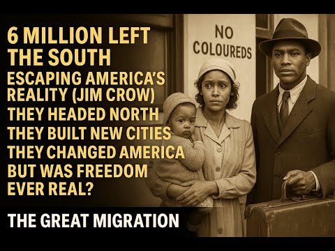 The Great Migration: Why 6 Million African Americans Fled the South (1916–1970)