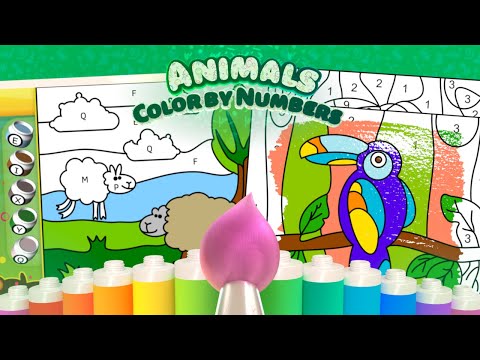 Color by Numbers - Animals Video