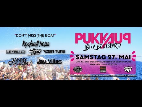 PukkaUP Dance Party Brunnen Mai 2017 Robin Tune Jay Villas