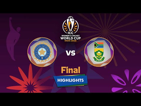 Highlights: Final, India Women vs South Africa Women | Final - INDW VS SAW