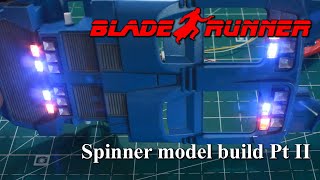 1/24 scale Fujimi Spinner model build Pt II
