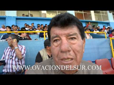 Elard Delgado DT del Sportivo Cariocos - Copa Perú 2014 - Arequipa 30/08/2014