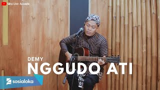Download lagu NGGUDO  ATI - DEMY | COVER BY SIHO LIVE ACOUSTIC mp3
