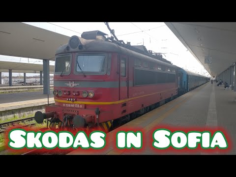Trainspotting in Sofia, Bulgaria.  A trip along the Iskar Gorge hauled by BDZ class 44