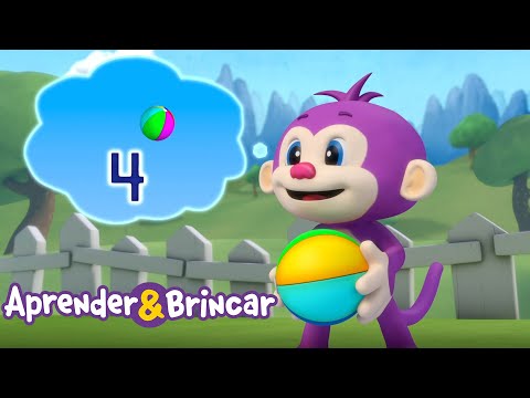 Aprender & Brincar™ | Jogando a bola | Compilação | Desenhos Animados | Aprendendo