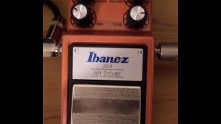 Video thumbnail for Test - Ibanez JD9 jet driver vrs wampler hot wired left side V1 by Guitar Addiction