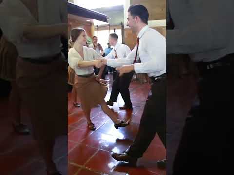 Dancers tear it up at LA Union Station - #dance #swingdance #swing #shag #live #california #jazz