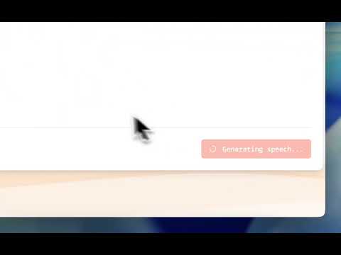 FlowSpeech video preview