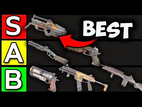Ranking EVERY Weapon in Apex! (Tier List)
