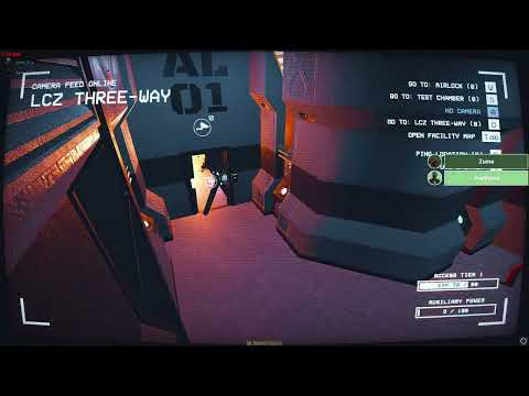 SCP-173 getting bombarded with pink candies and grenades | SCP Secret Laboratory