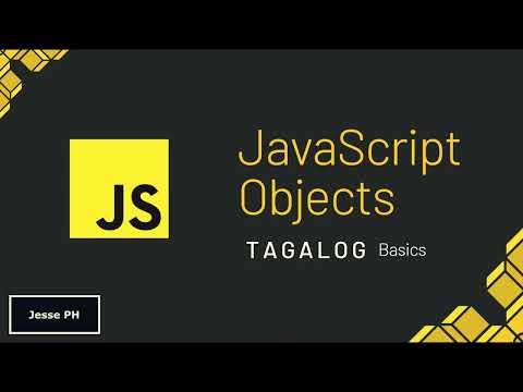 Javascript Objects Basics Tagalog
