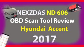 best obd nexzdzs nd 606 obd scan tool review hiundai 2017