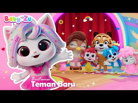 Bertemu Teman Baru ♪ Bertemu Whisker teman baru BabyZu ♪ Lagu Original Untuk Anak Balita ♪ BabyZu